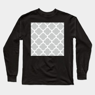 Moroccan Grey Long Sleeve T-Shirt